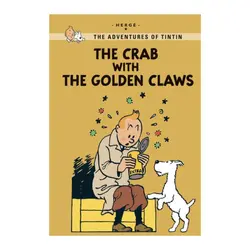 کتاب تن تن خرچنگ پنجه طلایی The Adventures of TinTin The Crab With The Golden Claws