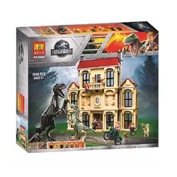 لگو پارک ژوراسیک ایندوراپتور در قلعه لاک وود