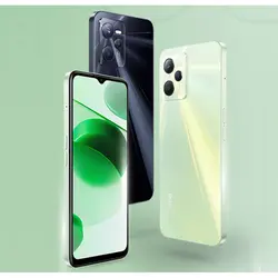 گوشی موبایل ریلمی مدل realme C35 ظرفیت 128 گیگ و رم 4 plus منو فارسی پک گلوبال + محافظ صفحه