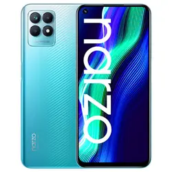 گوشی موبایل ریلمی مدل Realme narzo 50 ظرفیت 128 و رام 4+4 plus پک گلوبال شرکتی 24 ماه