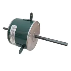 موتور فن یونیورسال دو بر شفت پایه وسط کولر قدرت 1/5 اسب بخار مناسب انواع کولر پنجره ای سیم پیچ آلومینیوم