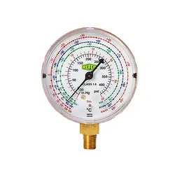 ساعت گیج فشار پایین رفکو مدل M2-500-DS-R22