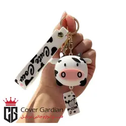 خرید آویز و جاکلیدی سیلیکونی گاو اصل با کیفیت تضمینی