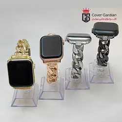 خرید بند کارتیر نگین دار اپل واچ Cartier اصل با کیفیت تضمینی