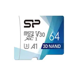 کارت حافظه سیلیکون پاور میکرو اس دی Superior Pro V30 ظرفیت 64 گیگابایت