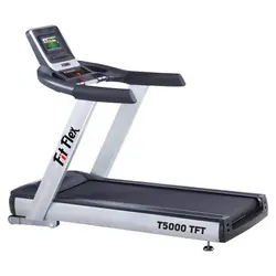 تردمیل (دوی ثابت) باشگاهی AC موتور FIT FLEX T-5000TFT با کنسول Touch Screen رنگی - کراس اسپرت