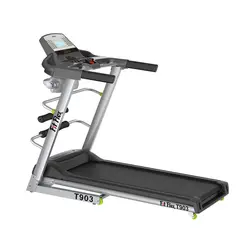 تردمیل دوثابت شيب برقي با ويبراتور چند کاره FIT FLEX T903 - کراس اسپرت