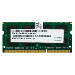 رم لپ تاپ اپیسر 4 گیگابایت DDR3 با فرکانس 1333 مگاهرتز