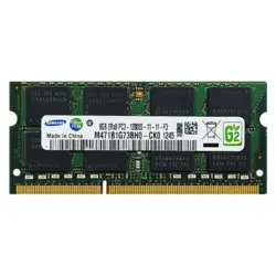 رم لپ تاپ سامسونگ 8 گیگابایت DDR3 با فرکانس 1600 مگاهرتز