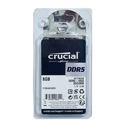 رم لپ تاپ کروشیال 8 گیگابایت DDR5 با فرکانس 4800 مگاهرتز