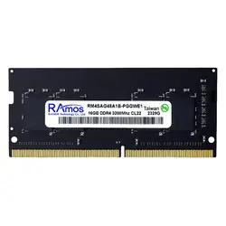 رم لپ تاپ راموس 16 گیگابایت DDR4 با فرکانس 3200 مگاهرتز