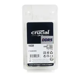 رم لپ تاپ کروشیال 16 گیگابایت DDR5 با فرکانس 5600 مگاهرتز