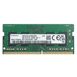 رم لپ تاپ سامسونگ 4 گیگابایت DDR4 با فرکانس 3200 مگاهرتز