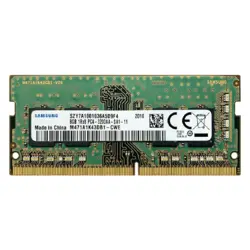 رم لپ تاپ سامسونگ 8 گیگابایت DDR4 با فرکانس 3200 مگاهرتز