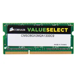 رم لپ تاپ کورس ایر 8 گیگابایت DDR3 با فرکانس 1333 مگاهرتز