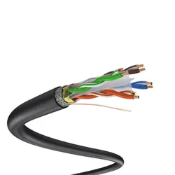 کابل شبکه Cat6 SFTP Outdoor نگزنس CU مغزی 0.48mm