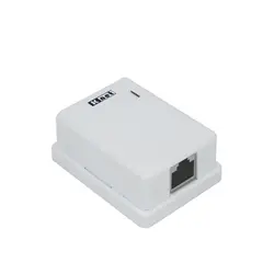 کیستون باکس شبکه Cat6 SFTP تک پورت کی نت مدل K-N1119