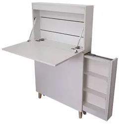 میز تحریر تاشو مدل دیواری D1-LB03 - دیوان دکور