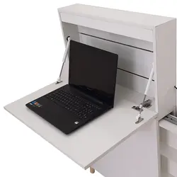 میز تحریر تاشو مدل دیواری D1-LB03 - دیوان دکور