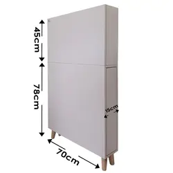 میز تحریر تاشو مدل دیواری D1-LB03 - دیوان دکور