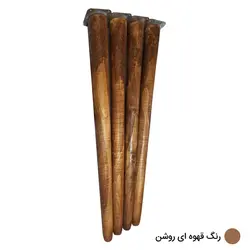 پایه میز مدل مخروطی چوبی 80-D1 بسته 4 عددی دیوان دکور