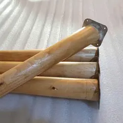 پایه میز مدل مخروطی چوبی 80-D1 بسته 4 عددی دیوان دکور