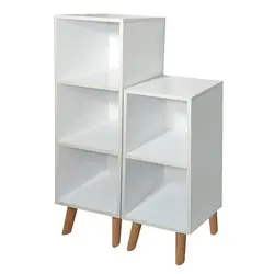 شلف دو تکه پایه دار D1-Sh023 - دیوان دکور