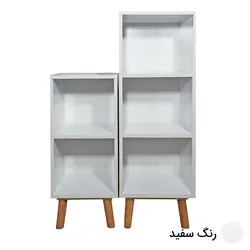 شلف دو تکه پایه دار D1-Sh023 - دیوان دکور