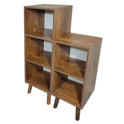 شلف دو تکه پایه دار D1-Sh023 - دیوان دکور