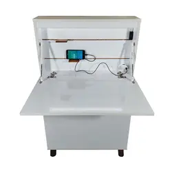میز تحریر تاشو مدل دیواری D1-LB02 - دیوان دکور