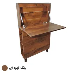 میز تحریر تاشو مدل دیواری D1-LB02 - دیوان دکور