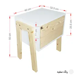 پاتختی کشودار مدل D1-M02- دیوان دکور