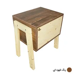 پاتختی کشودار مدل D1-M02- دیوان دکور