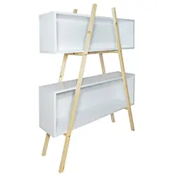 کتابخانه پایه دار مدل D1-B01 - دیوان دکور