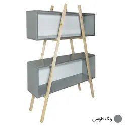 کتابخانه پایه دار مدل D1-B01 - دیوان دکور