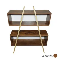 کتابخانه پایه دار مدل D1-B01 - دیوان دکور