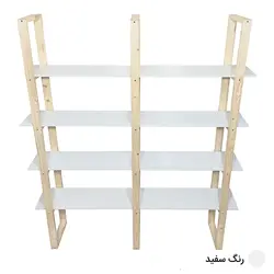کتابخانه نردبانی مدل D1-N04 - دیوان دکور