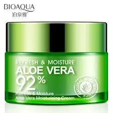 ژل آبرسان و مرطوب کننده آلوئه ورا 92% بیو آکوا حجم 120 مل - عمده لوازم آرایشی