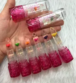 رژلب حرارتی گلدار (Lip Stick Flower ) - عمده لوازم آرایشی