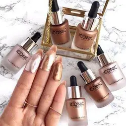 هایلایتر مایع آیکونیک__(ICONIC Illuminator) مدل glow - عمده لوازم آرایشی