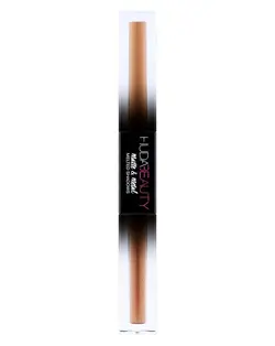 سایه مایع دو طرفه متالیک و مات هدی بیوتی___ Double Pump Latte & Drop Top - عمده لوازم آرایشی