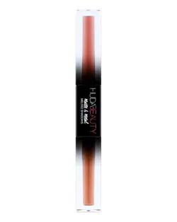 سایه مایع دو طرفه متالیک و مات هدی بیوتی___ Double Pump Latte & Drop Top - عمده لوازم آرایشی