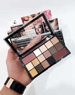 پالت سایه ۱۶رنگ فشیون - عمده لوازم آرایشی