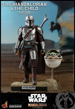 اکشن فیگور مندلورین Mandalorian & Child Deluxe هات تویز - خرید اکشن فیگور و فیگور