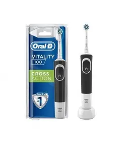 مسواک برقی اورال-بی VITALITY-100 Cross Action رنگ مشکی