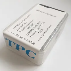 مشخصات، قیمت و خرید برس برساژ 100 عددی TPC Polish Brush | دنداب