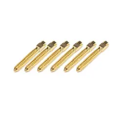 مشخصات، قیمت و خرید پین داخل کانال برنجی | Golden Plated Screw Post | دنداب