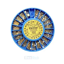 مشخصات، قیمت و خرید پین برنجی آسورت | Denco Gold Plated Screw Post | دنداب
