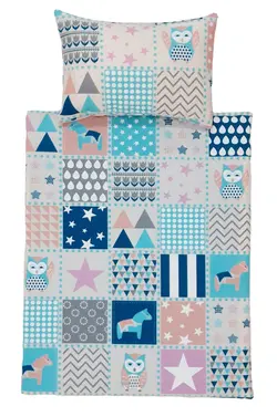 تشکچه و بالش جغد آبی