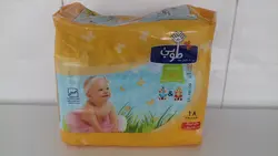 پوشک بچه طوبی ۳-۶ کیلو بسته ۱۸ عددی